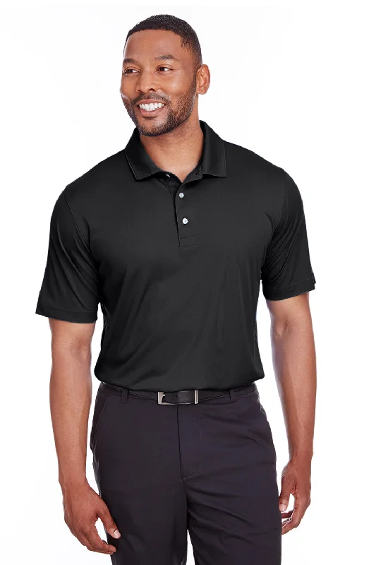 Lowest Rates Puma Mens Icon Performance Moisture Wicking Short Sleeve Polo Shirt - Black