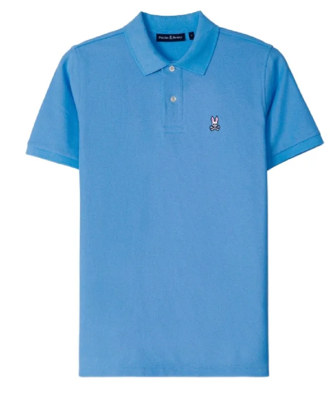 ID24311-Psycho Bunny Marina Blue Classic Polo