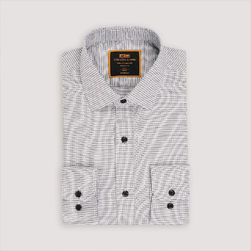 Weekend Bargains to Relish The Jet-Setter Dress Shirt | Classic Collar | Rounded Barrel Cuff | 100% Cotton Weekend Bargains to Relish The Jet-Setter Dress Shirt | Classic Collar | Rounded Barrel Cuff | 100% Cotton