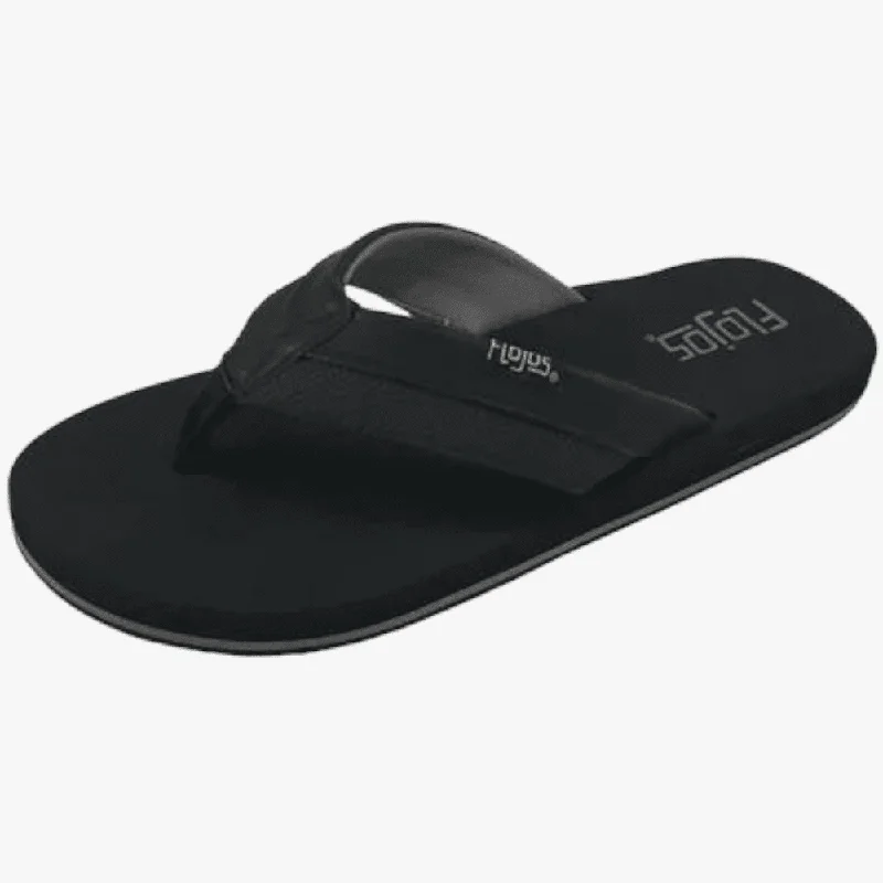 Weekend Bargains to Sizzle Flojos Mens Ryan Sandal Black