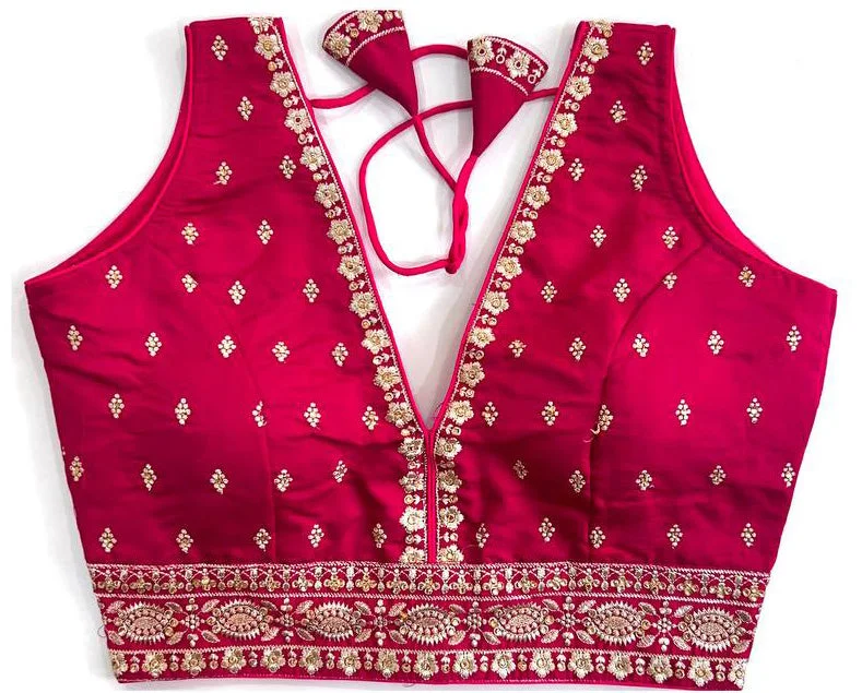 Year-End Deals Women's Rani Colour Silk Readymade Blouse