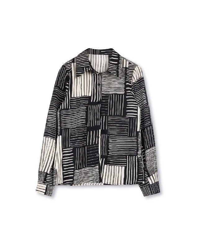 Weekend Savings Sensation Hutton Flowy Stripe Blouse