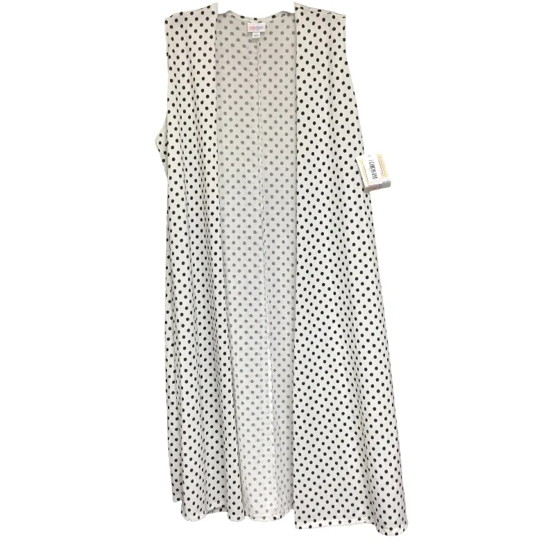 Weekend Deals That Spark Cardigan By Lularoe In Black & White, Size: L