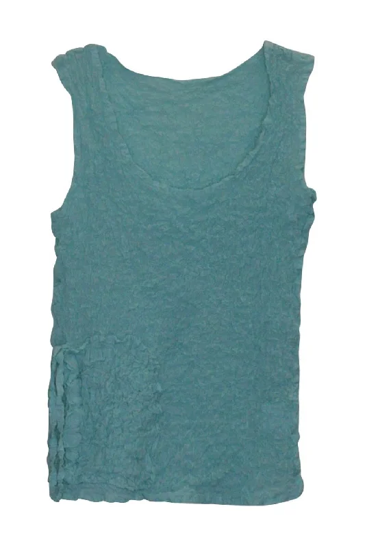 Weekend Bargains to Grab [WW23054] Issey Miyake | Sleeveless Top