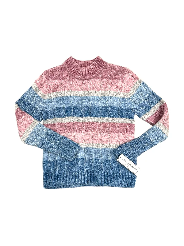 While Supplies Last Sweater By Alfred Dunner In Blue & Pink, Size: Sp