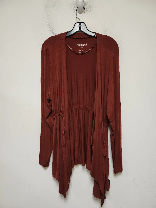 Major Deal Top Long Sleeve By Torrid In Brown, Size: 1x