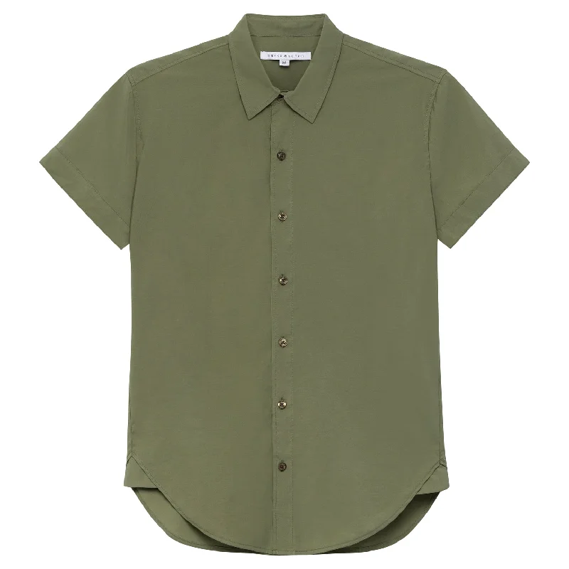 Online Deal Olive Stretch Rayon Bal Harbor Shirt