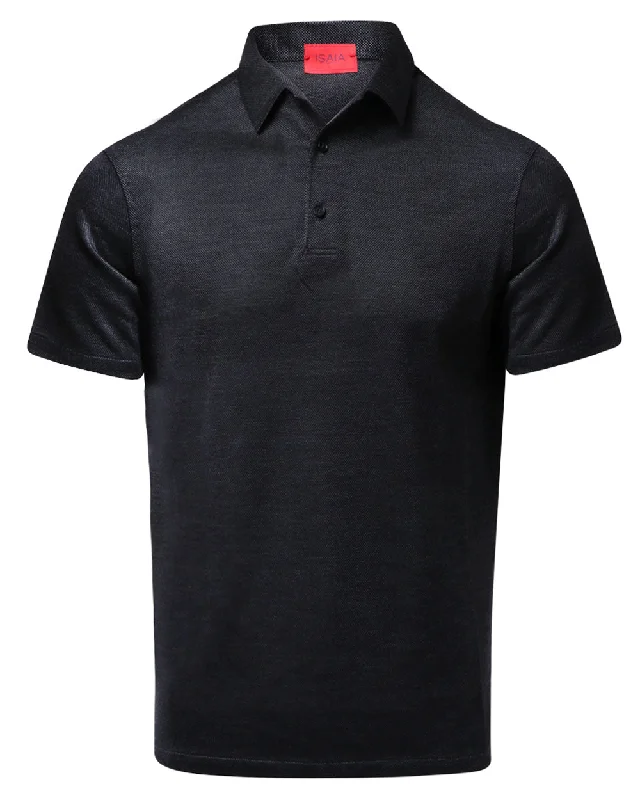 Dark Grey Short Sleeve Polo