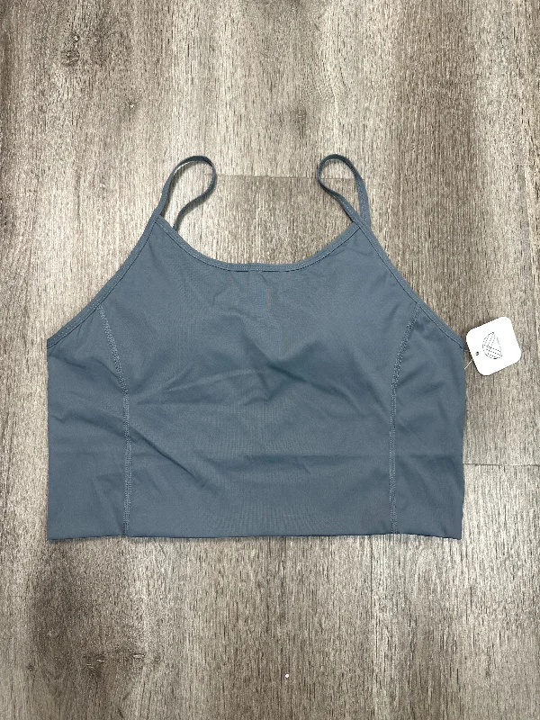 Steal Deal Athletic Bra By Mono B In Grey, Size: 1x