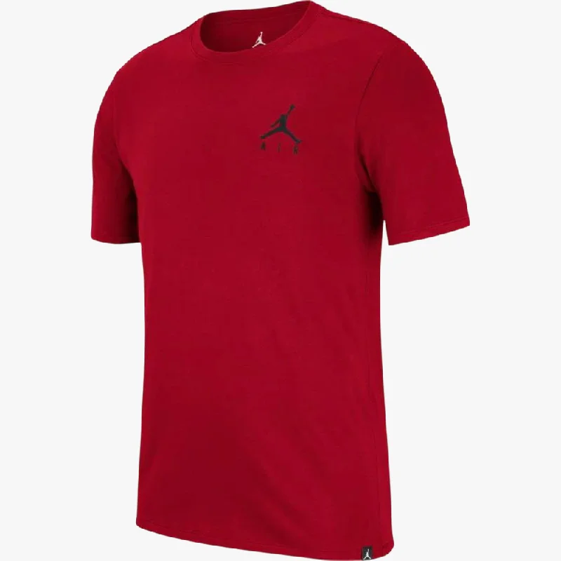 Weekend Deal Nike Mens Jumpman Air Emroid Short Sleeve Tee Red