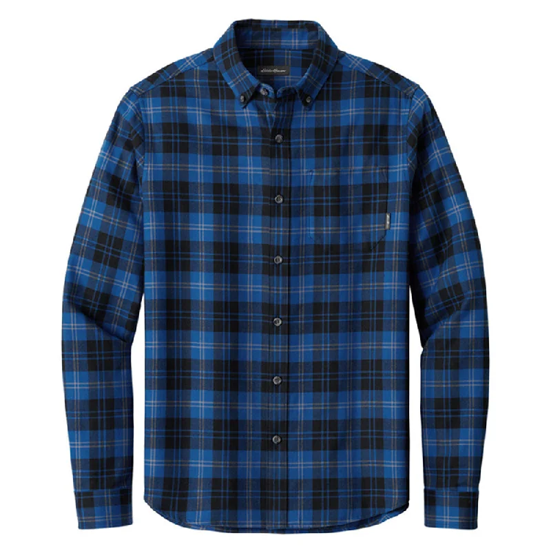 Don't Delay Eddie Bauer Long Sleeve Favorite Flannel Plaid Shirt