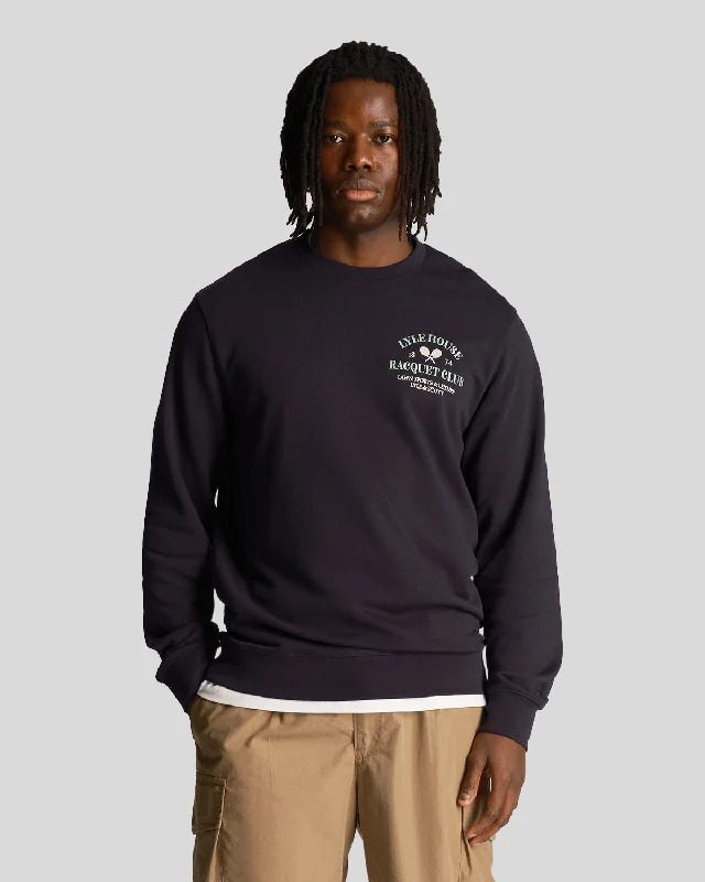 Weekend Discounts to Relish Racquet Club Graphic Sweatshirt