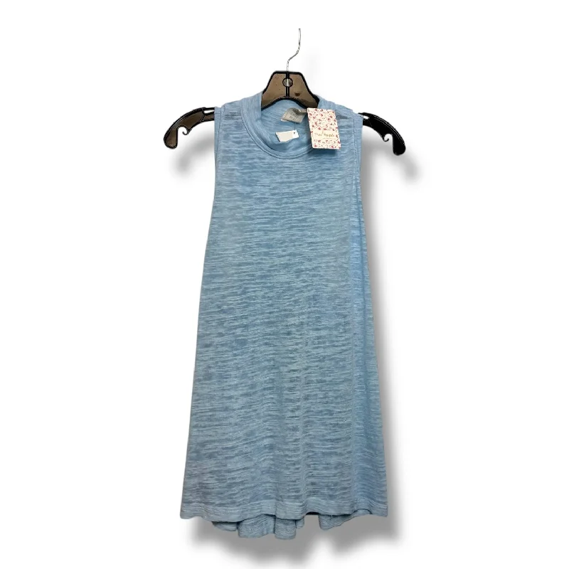 Massive Deal Top Sleeveless Basic By We The Free In Light Blue, Size: M