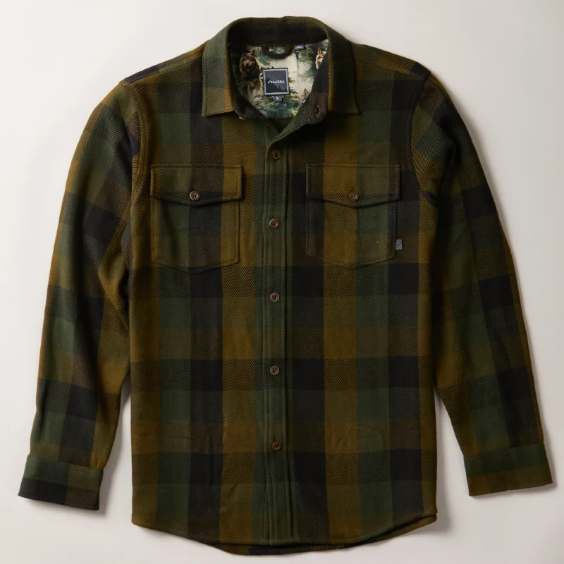 Men's Fireside Flannel - Woodland Green