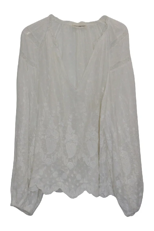 Weekend Steals Await [WW23088] Ulla Johnson | Long sleeve top