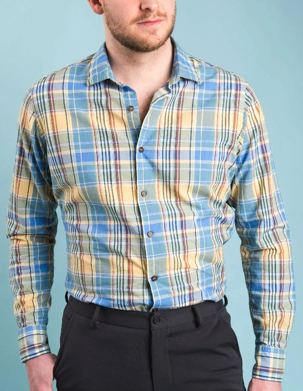 Epic Value Olive and Chambray Madras