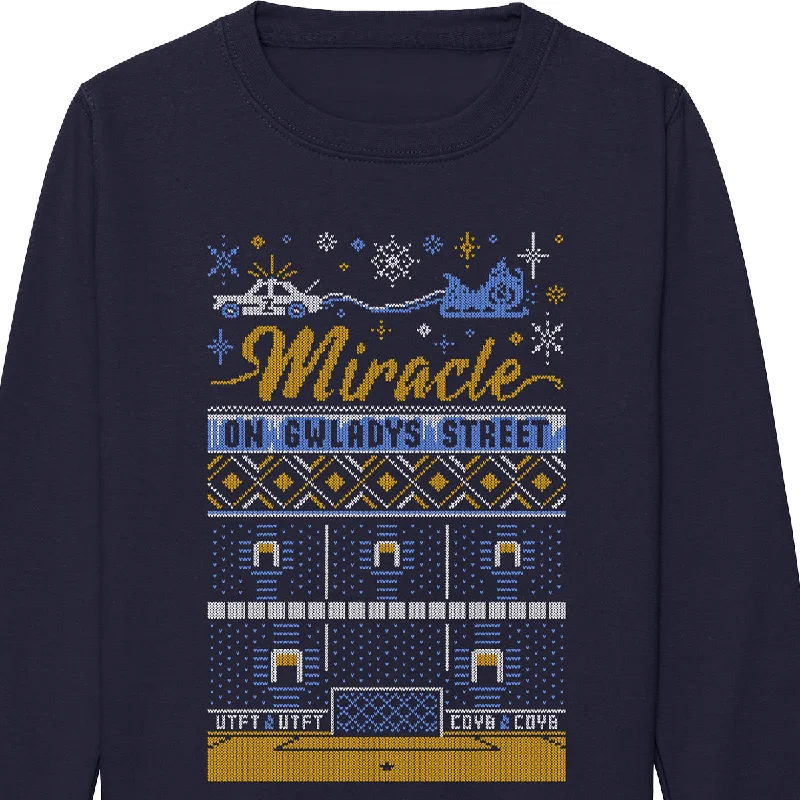 Amazing Deals Miracle on Gwladys Street Xmas Sweatshirt