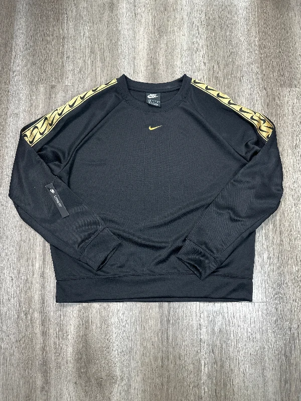 Unbeatable Deal Athletic Sweatshirt Crewneck By Nike Apparel In Black, Size: M