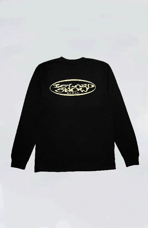 Limited Quantity Island Snow Hawaii - IS Broken Lei Premium Heavyweight L/S Tee