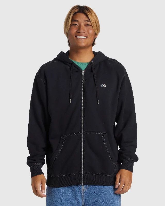 Mens Saturn Chrome Zip-Up Hoodie