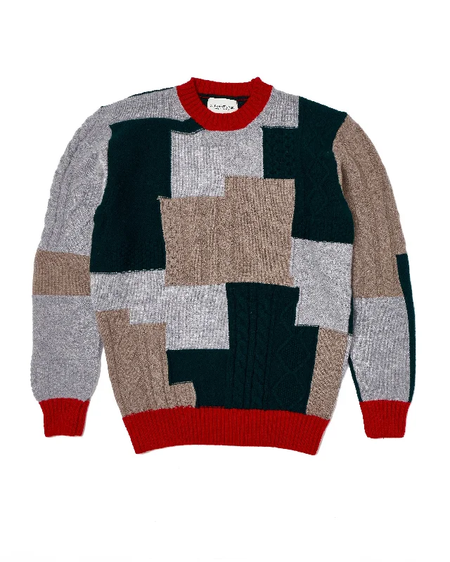 Weekend Bargains to Indulge In Intarsia Cable Crew