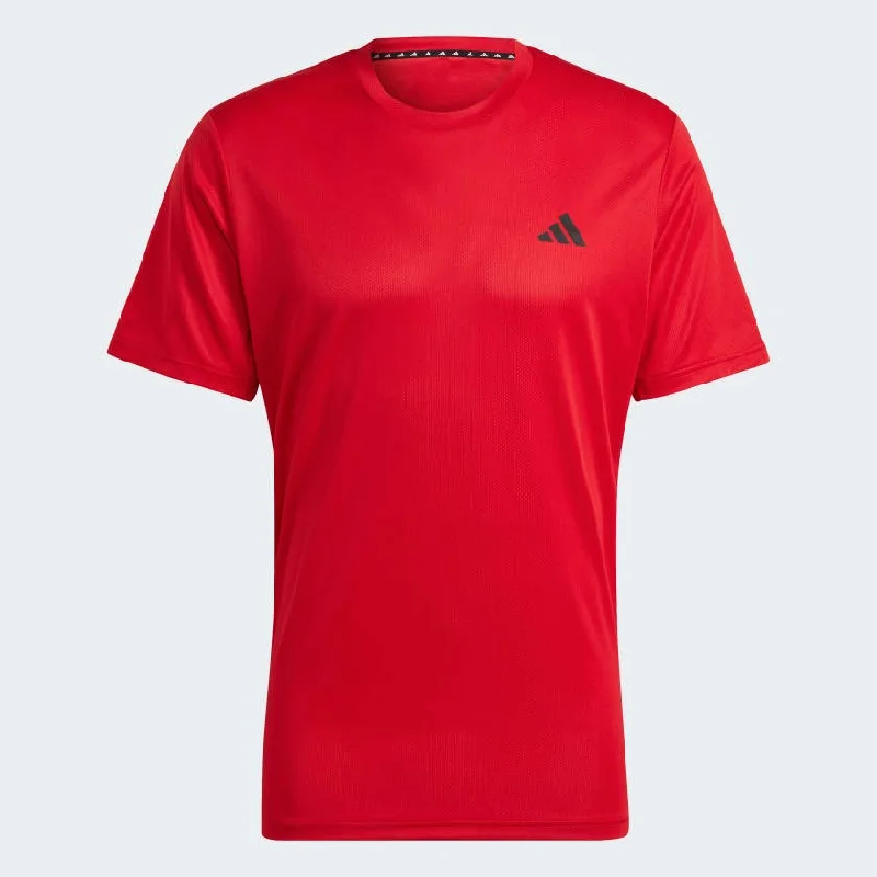 New Deals Adidas Men Logo Short Sleeve Training T-Shirt