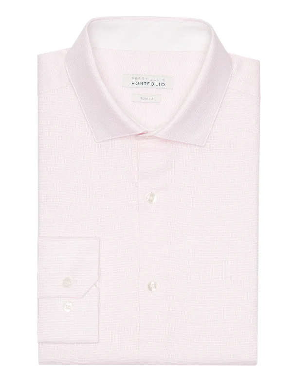 Fantastic Savings Slim Fit Rose Nailshead Dress Shirt