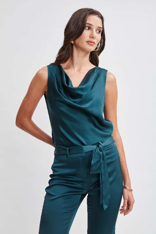 Unmissable Offer Satin Cowl Top