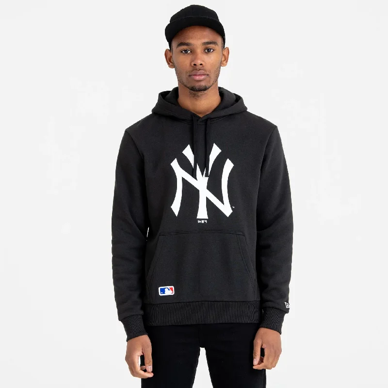 Value Deals New York Yankees MLB Regular Black Pullover Hoodie