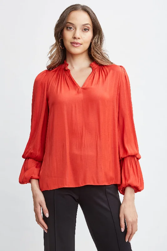 Weekend Deals That Thrill T-Tahari Airflow Split Shirt