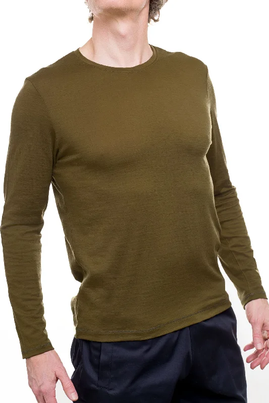 Don’t Miss Out Men's Long Sleeve Merino Wool Shirt
