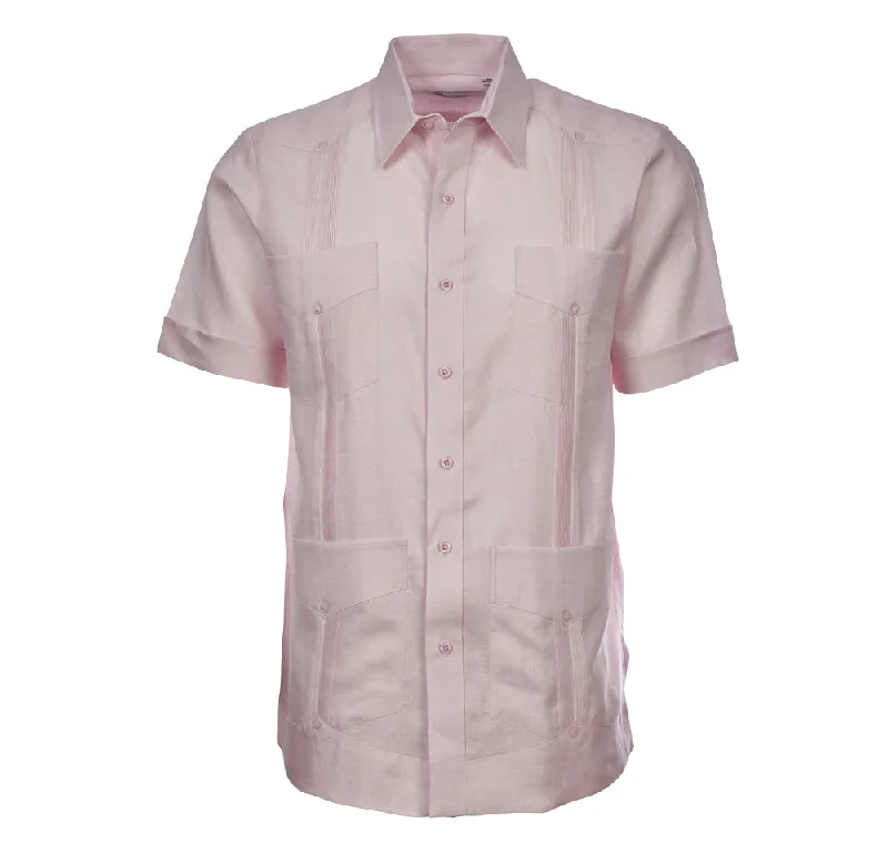 Escalade Guayabera - Men's Short Sleeve | 100% Irish Linen