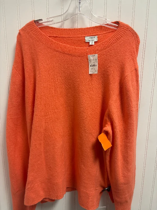 Weekend Deals That Sizzle Sweater By J. Crew In Orange, Size: 2x