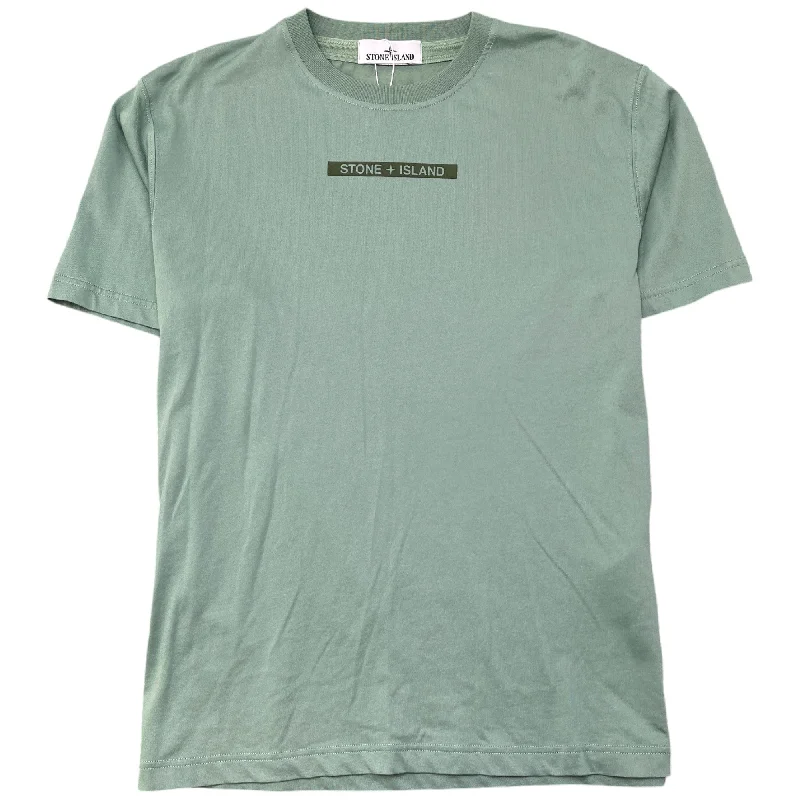 Deep Discounts Men's Logo T-Shirt Green Size L