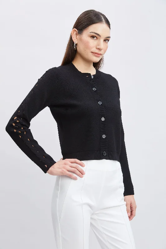 Weekend Discounts You Deserve Cut Out Cardigan