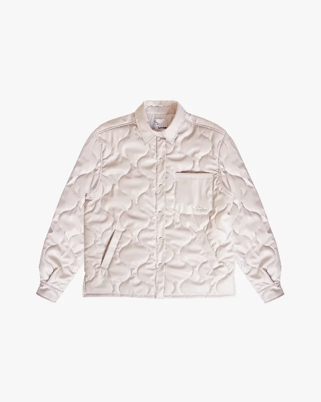 Can't Miss EPTM ORION PUFFER SHIRT-CREAM