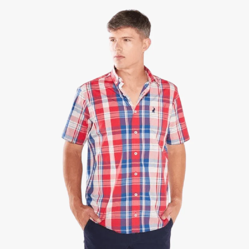 Savings Bonanza Polo Mens Weekender S/S Shirt Red