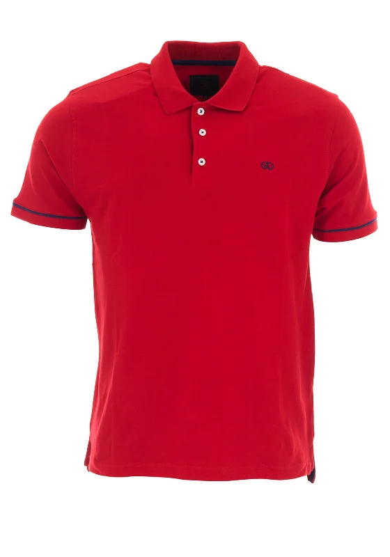 Hurry In Andre Naples Polo Shirt, Red
