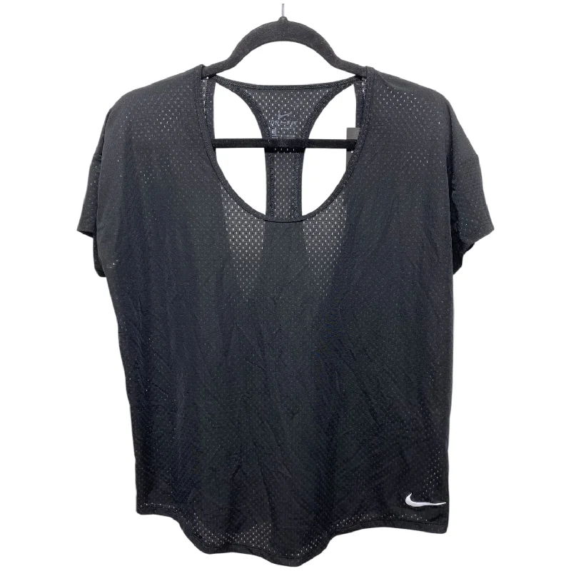 Make Your Weekend Count with Savings Top Short Sleeve By Nike Apparel In Black, Size: L