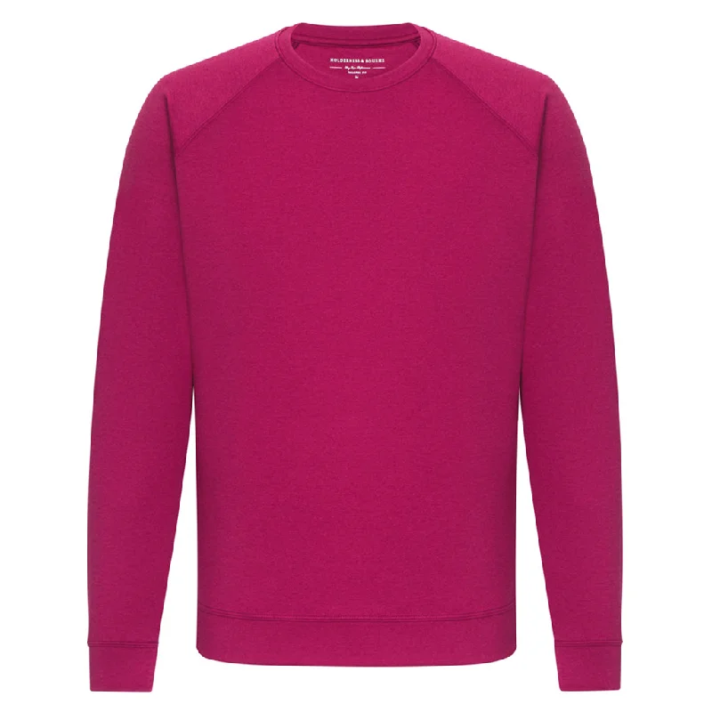 NLU + H&B Crewneck | Heathered Claret