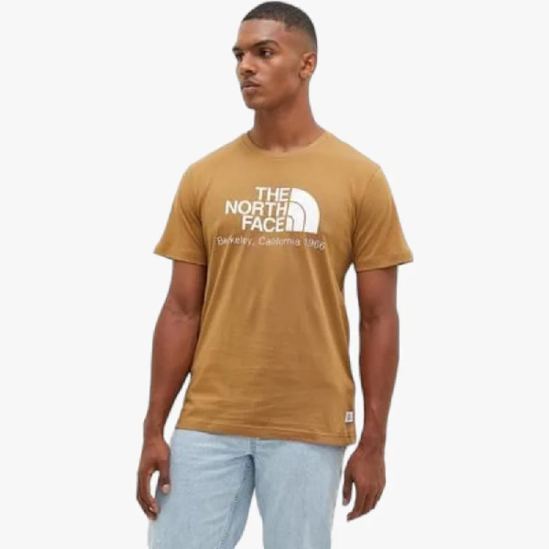 The North Face Mens Berkeley California Short Sleeve Tee Utility Brown