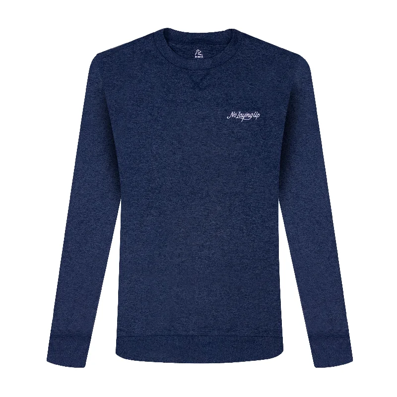 NLU x Rhoback Pace Performance Crewneck - Navy