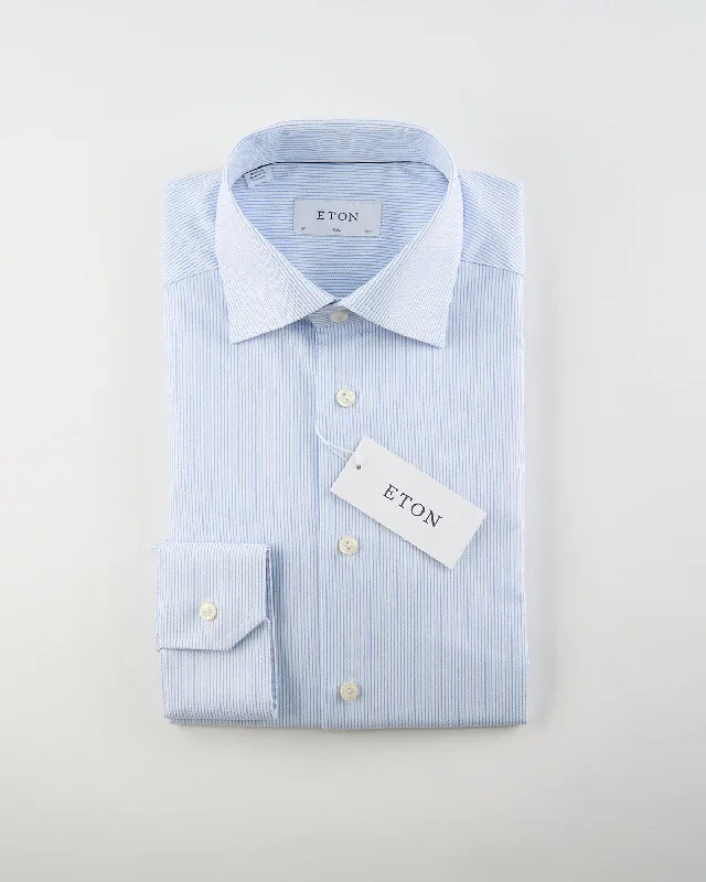 Fine Stripe Slim Shirt