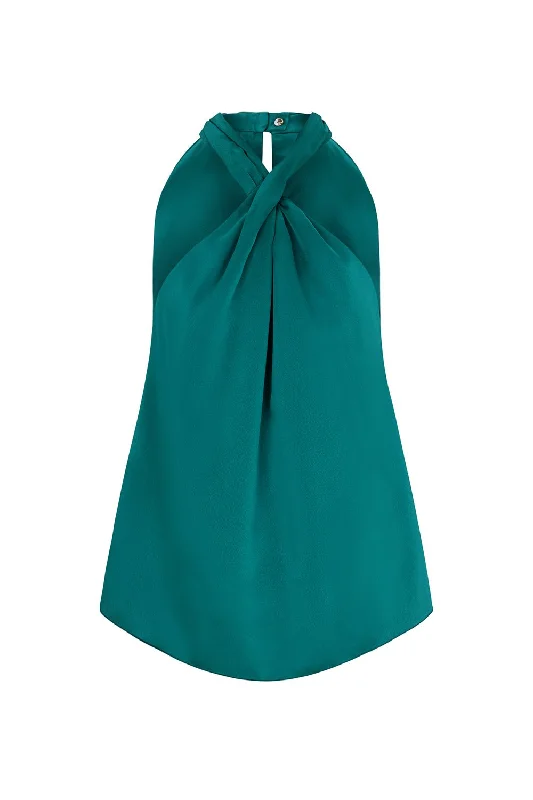 Online Exclusive TOP SATEN VERDE