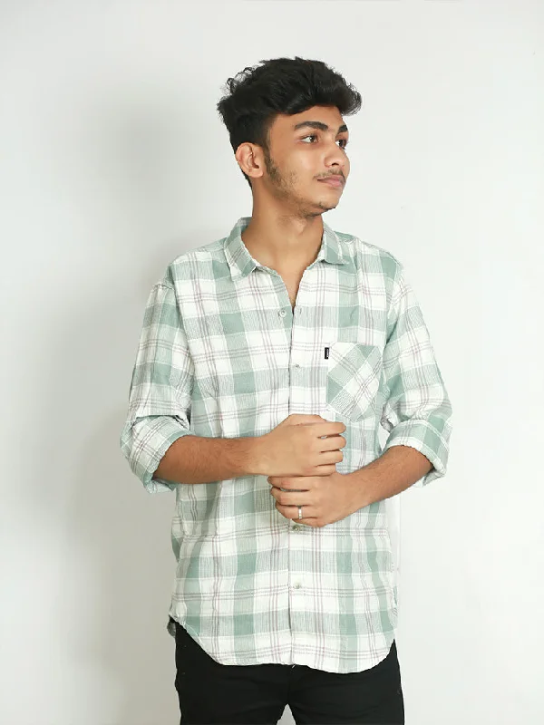 Reduced Rates Men Regular Fit Full Sleeve Casual Shirt Only 348/-