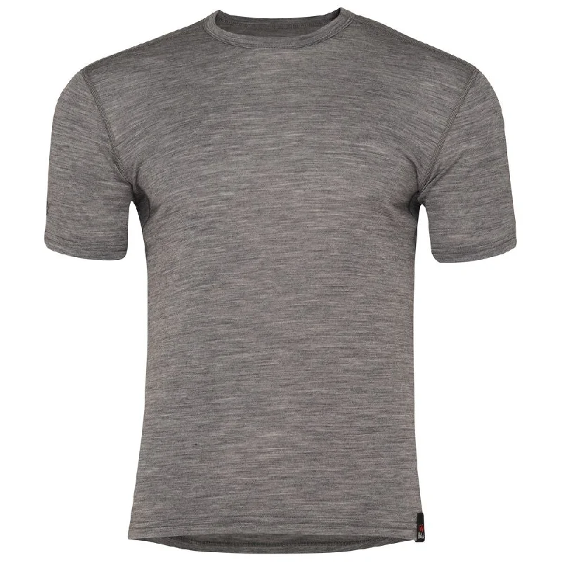 Mens Merino 150 Short Sleeve Crew (Charcoal)