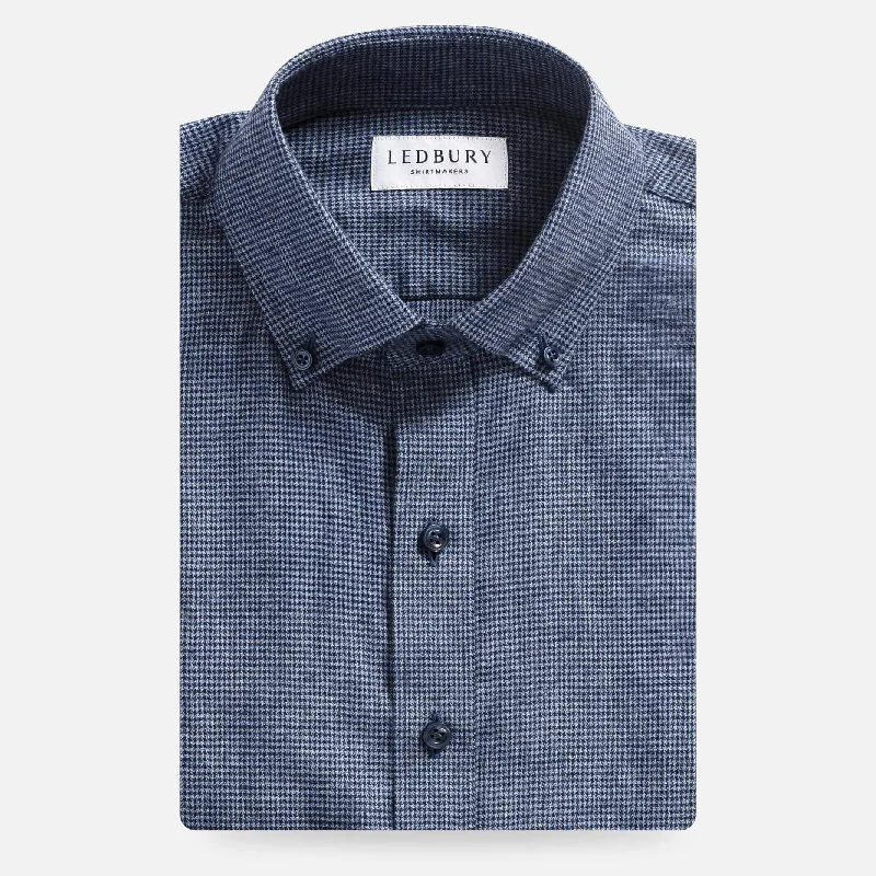 Now or Never The Blue Conlon Houndstooth Custom Shirt