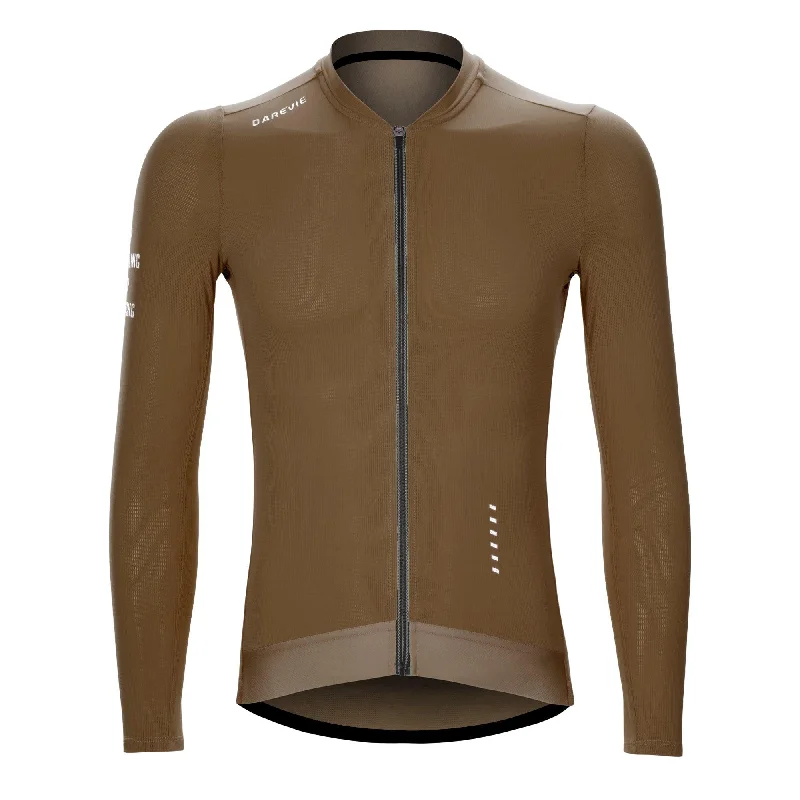 Midnight Sale VIVIDNESS LS JERSEY - BROWN