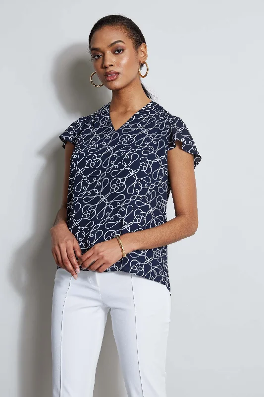 Weekend Bargains to Indulge In T-Tahari Knotted Dream V-Neck Top