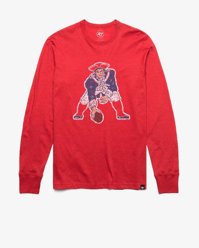 NEW ENGLAND PATRIOTS HISTORIC PREMIER '47 FRANKLIN LONG SLEEVE TEE